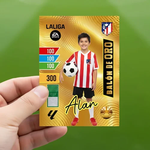 Cromo Balón de Oro Pequeño Cromo Balón de Oro Pequeño